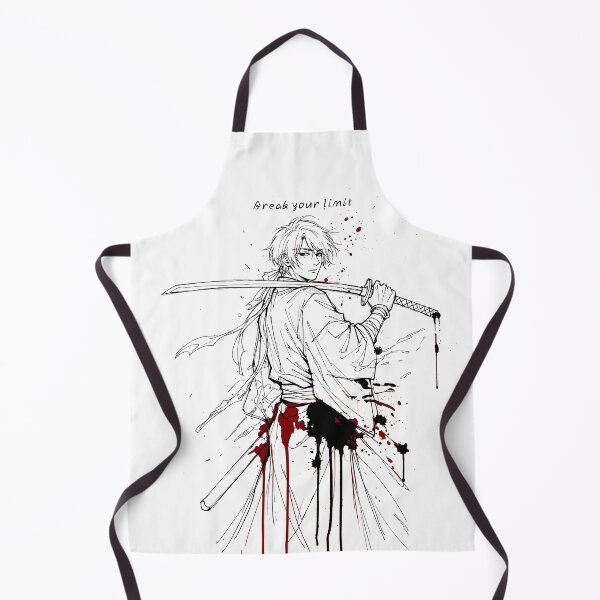 Item preview, Cool Ronin Warrior Manga Sketch: Break Your Limit designed and sold by Shigen16.