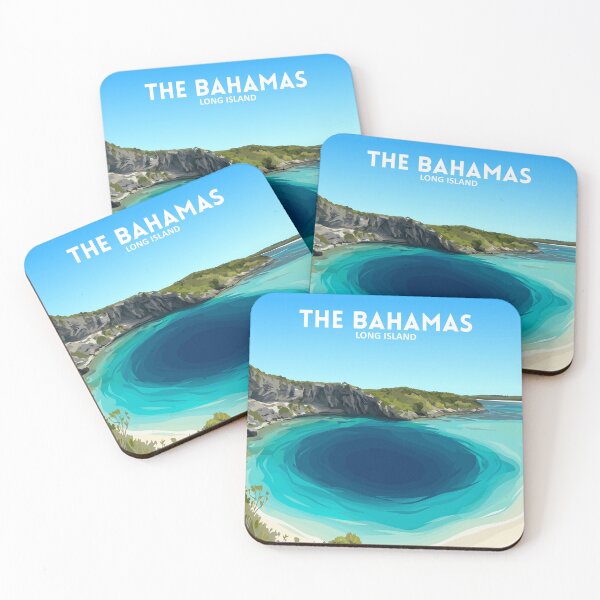 Item preview, Long Island The Bahamas - Travel Art designed and sold by Marciolini.