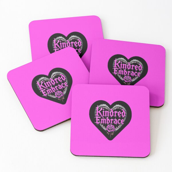 Item preview, Valentine Kindred Embrace Vampire Heart Design- Masquerade Bloodlines Fan Gamer Art (Pink version) designed and sold by SlightlyUnreal.