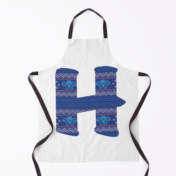 Item preview, Yarn pattern letters in upper “H” of English alphabet on white background designed and sold by WP-7824.