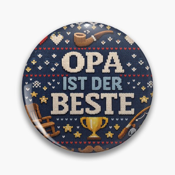 Artikelvorschau, Opa ist der Beste Strickdesign für Großväter entworfen und verkauft von Mauswohn.