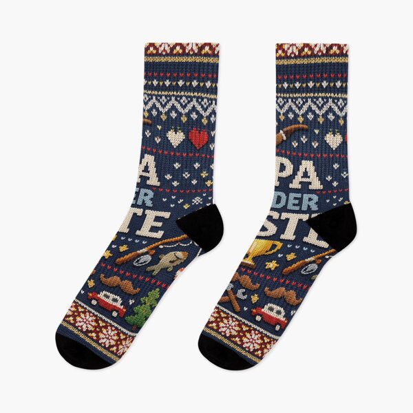 Item preview, Grandpa is the best knitting design for grandfathers designed and sold by Mauswohn.