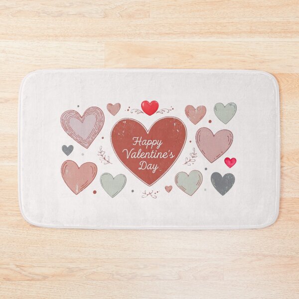 Item preview, Happy Valentine's Day Heart Pattern Art designed and sold by Innova_Creations.