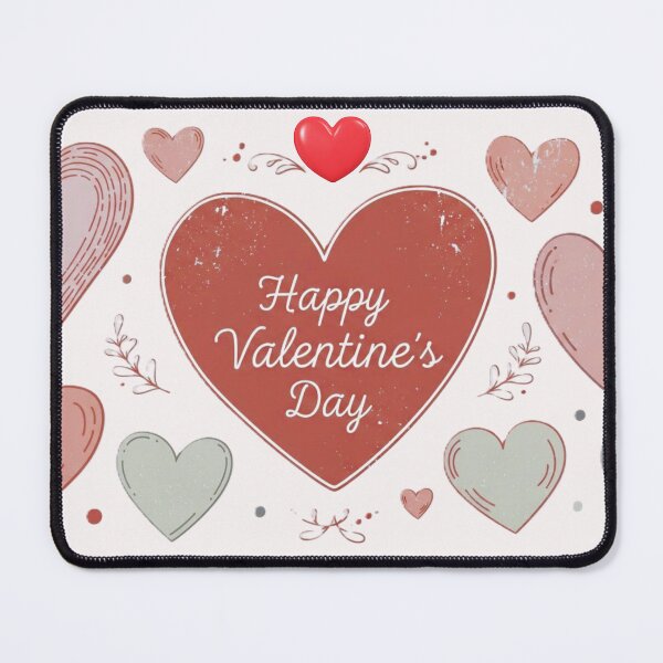 Item preview, Happy Valentine's Day Heart Pattern Art designed and sold by Innova_Creations.