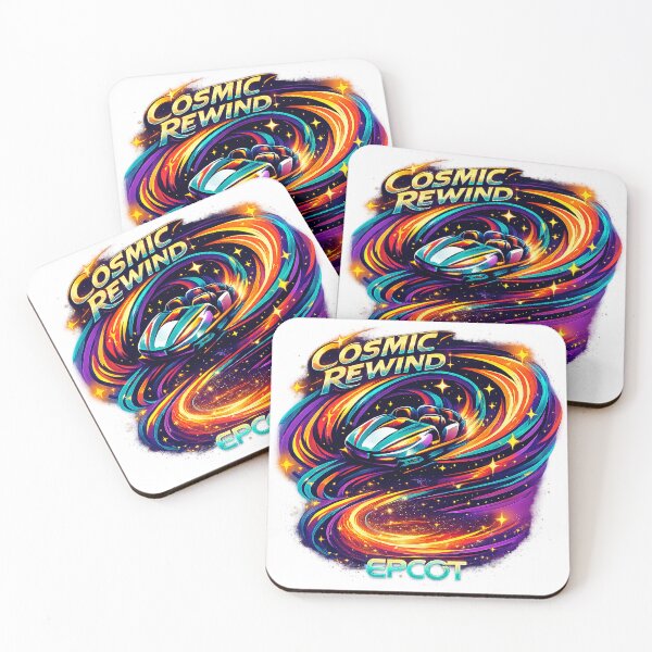 Item preview, Cosmic Rewind – EPCOT Retro Space Ride Tee (v2) designed and sold by Theme Snark.
