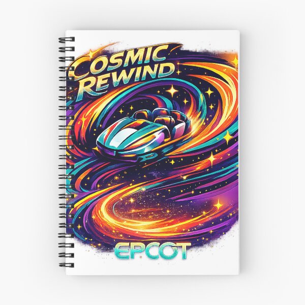 Item preview, Cosmic Rewind – EPCOT Retro Space Ride Tee (v2) designed and sold by Theme Snark.