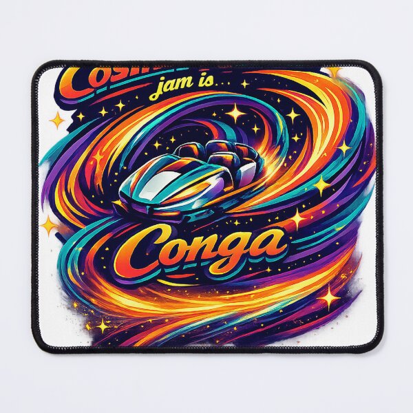 Item preview, My Cosmic Rewind Jam Is… Conga designed and sold by Theme Snark.