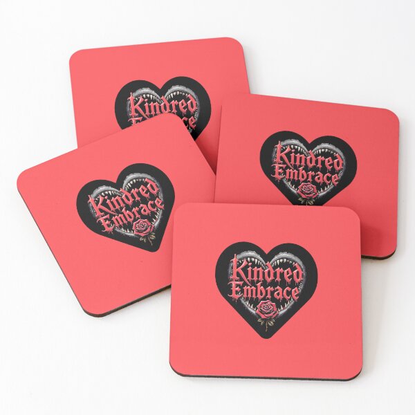 Item preview, Valentine Kindred Embrace Vampire Heart Design- Masquerade Bloodlines Fan Gamer Art (Red version) designed and sold by SlightlyUnreal.