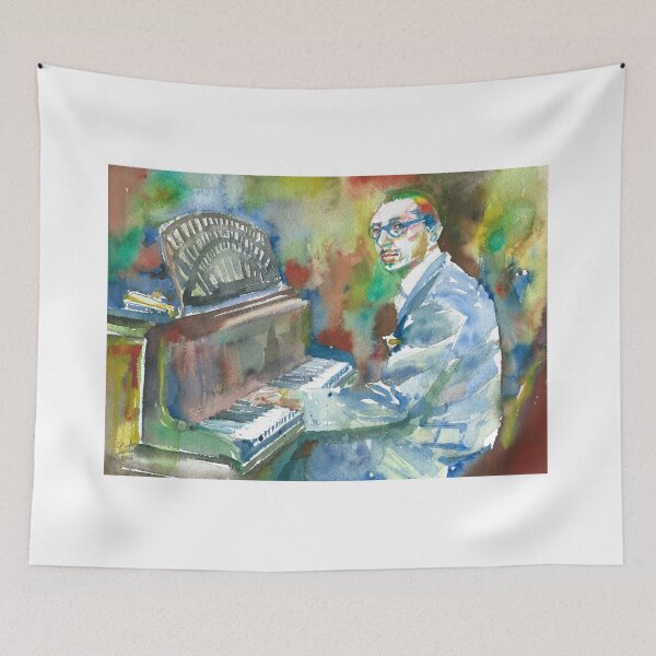 Item preview, IGOR STRAVINSKY - watercolor portrait.3 designed and sold by lautir.