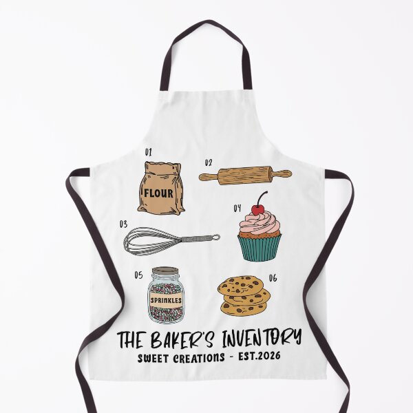Item preview, Cottagecore Baker's Inventory - Cute Hand-Drawn Baking Tools designed and sold by Lu7u.