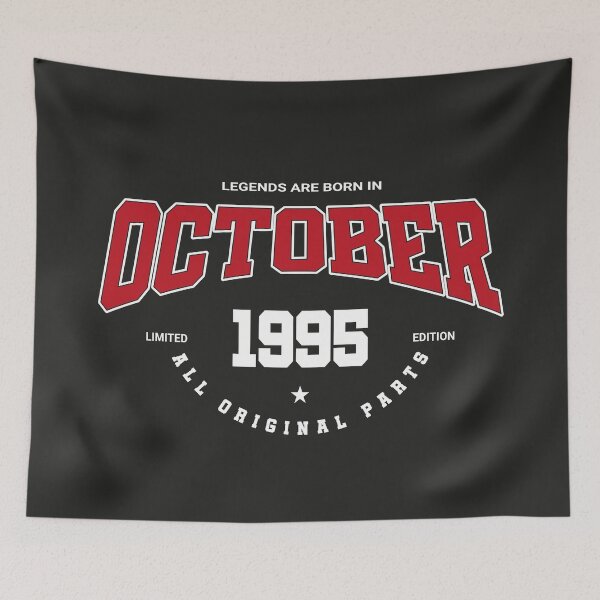 Item preview, October legends 1995 designed and sold by HB Shirts.