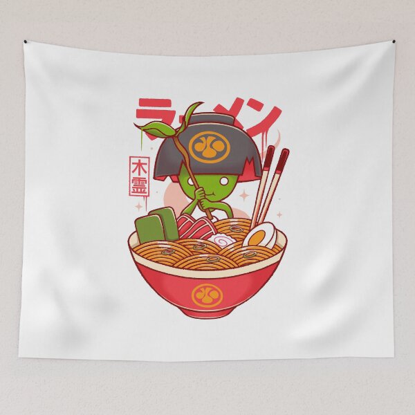 Item preview, Green Tree Spirit Ramen designed and sold by AlundrART.