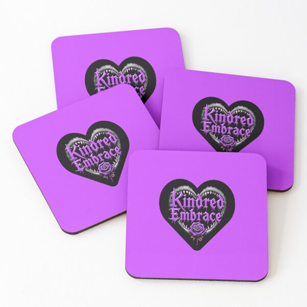 Item preview, Valentine Kindred Embrace Vampire Heart Design- Masquerade Bloodlines Fan Gamer Art (Violet version) designed and sold by SlightlyUnreal.