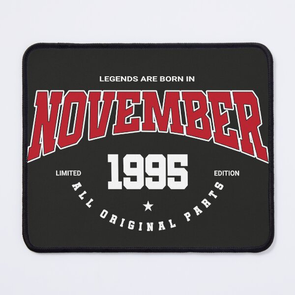 Item preview, November legends 1995 designed and sold by HB Shirts.