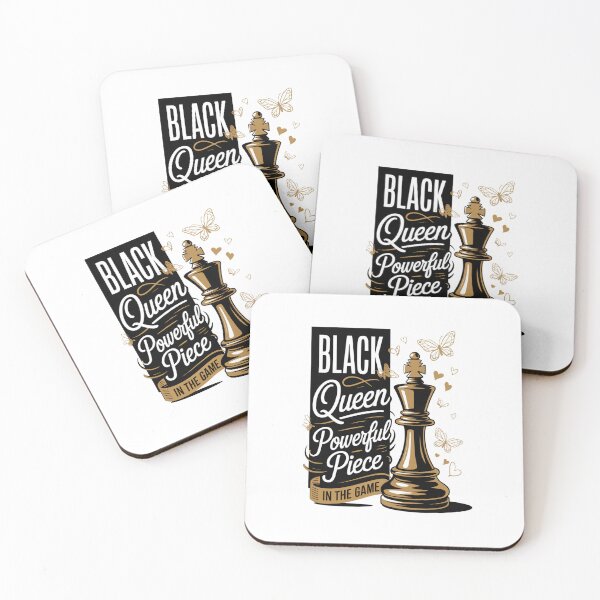 Item preview, Black Queen Powerful Piece In The Game Chess Player designed and sold by CORJIDOG-ART.