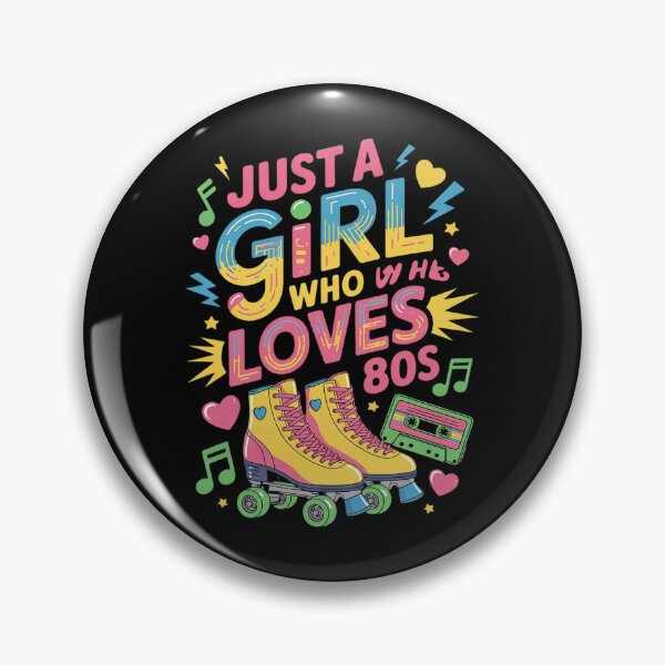 Item preview, Just A Girl Who Loves The 80s Party 80s Outfit 1980s Costume 4 designed and sold by joyouartArt.