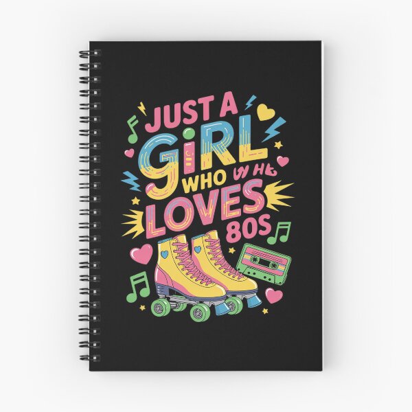 Item preview, Just A Girl Who Loves The 80s Party 80s Outfit 1980s Costume 4 designed and sold by joyouartArt.