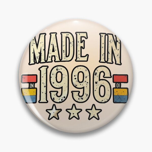 Item preview, Made in 1996 Vintage Retro Birthday - Classic 90s Style Tee designed and sold by PriyaMagic.