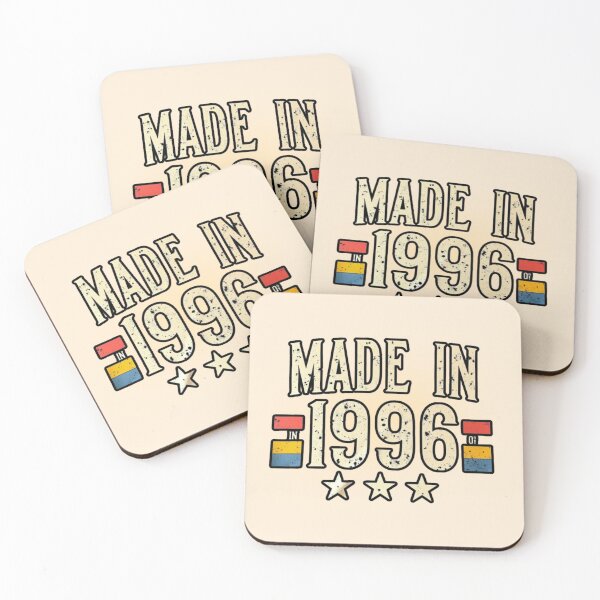 Item preview, Made in 1996 Vintage Retro Birthday - Classic 90s Style Tee designed and sold by PriyaMagic.