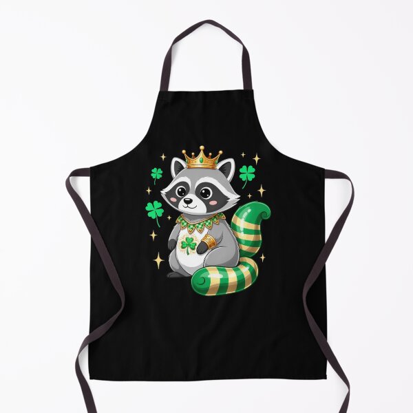 Item preview, St Patrick S Day Raccoon King designed and sold by CORJIDOG-ART.
