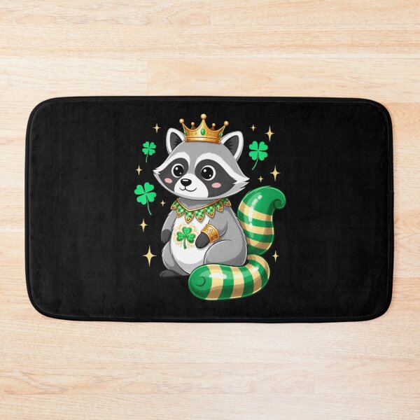 Item preview, St Patrick S Day Raccoon King designed and sold by CORJIDOG-ART.