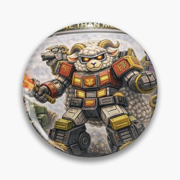 Item preview, MechaSheep: Flockobots (More Than Meets the Ewe) designed and sold by Thpoar.