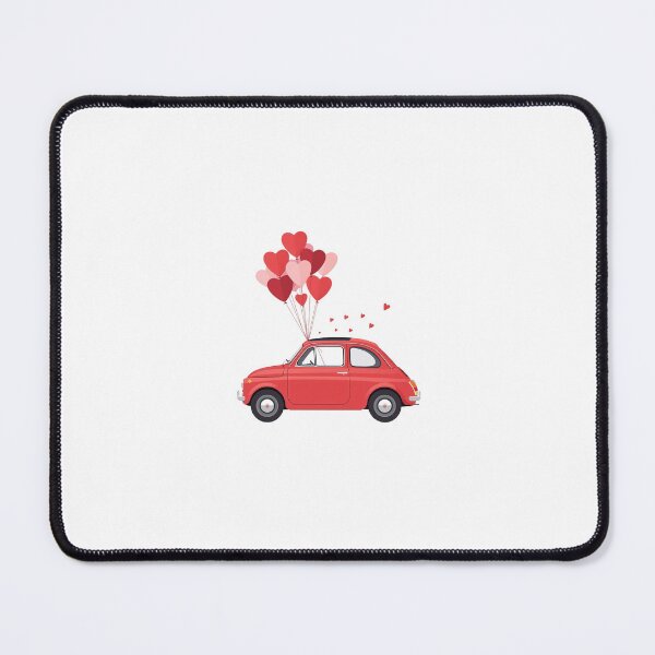 Item preview, Fiat 500 with Balloons designed and sold by ItaloVibes.