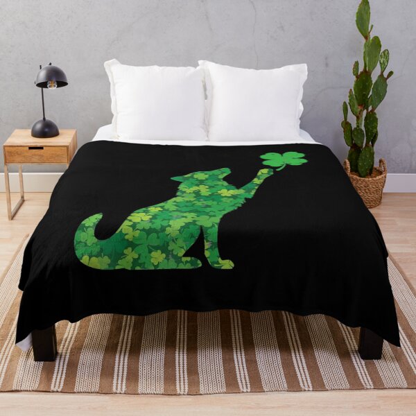 Item preview, Lucky Wolf St Patricks Day Irish designed and sold by CORJIDOG-ART.