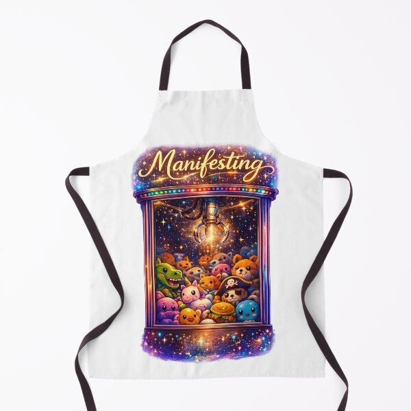 Item preview, Manifesting – Cute Claw Machine with Glowing Prize Art designed and sold by StrayaDesign.