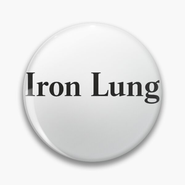 Item preview, Iron Lung Minimal Text Design Simple Typography designed and sold by AlienTechs.