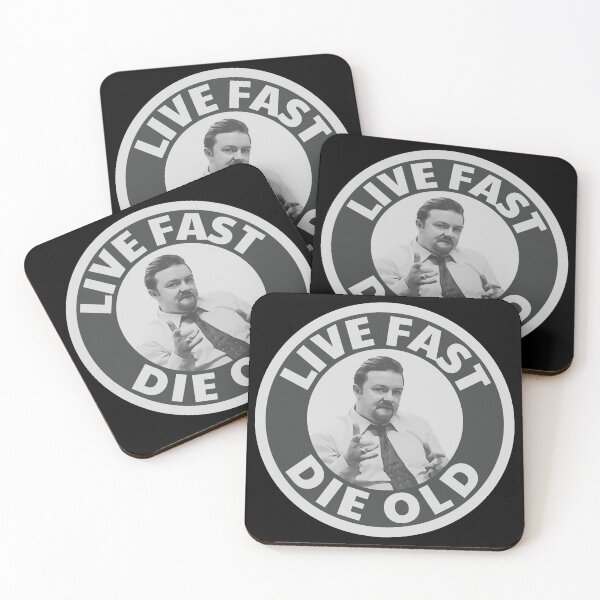 Item preview, Live fast die old Brent Quote designed and sold by UNK-Fatigues.