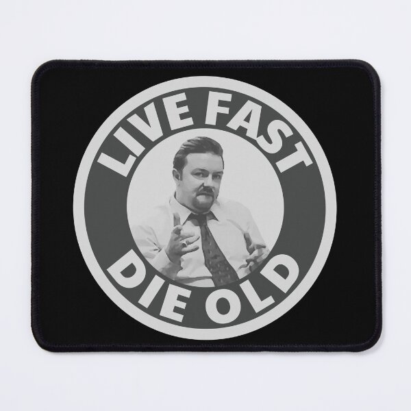 Item preview, Live fast die old Brent Quote designed and sold by UNK-Fatigues.