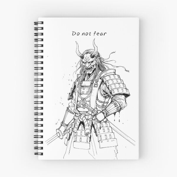 Item preview, Cool Anime Samurai General Manga Sketch: Do not fear designed and sold by Shigen16.