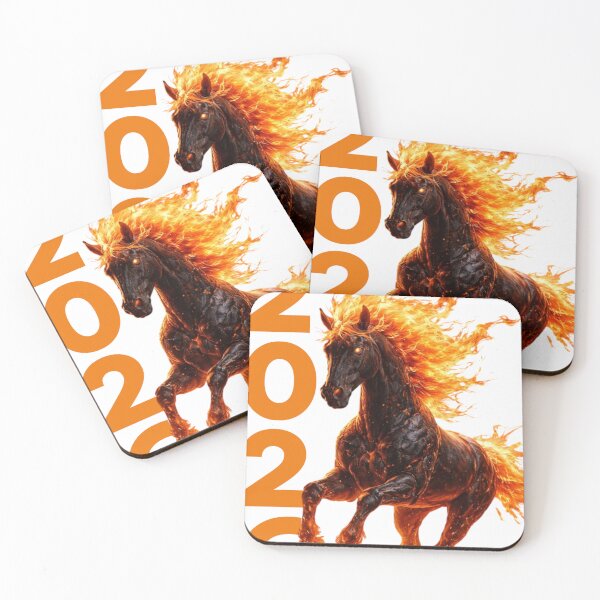 Item preview, Year of the fire horse 2026 designed and sold by Abstract  Aura art.