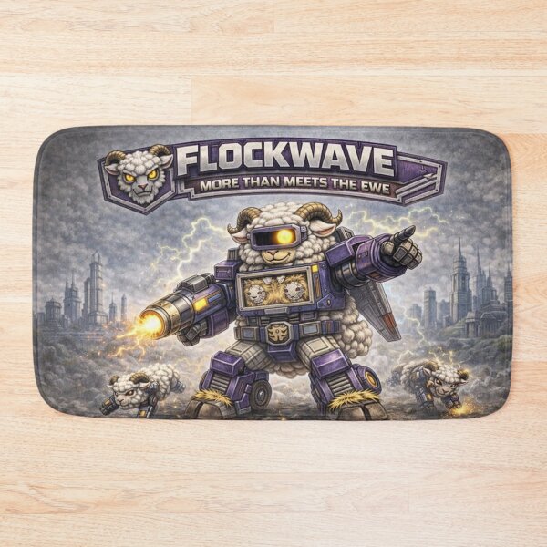 Item preview, MechaSheep: Flockwave (More Than Meets the Ewe) designed and sold by Thpoar.