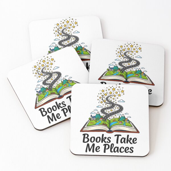 Item preview, Book Take Me Places For Book Lover  designed and sold by Thread&Fable.