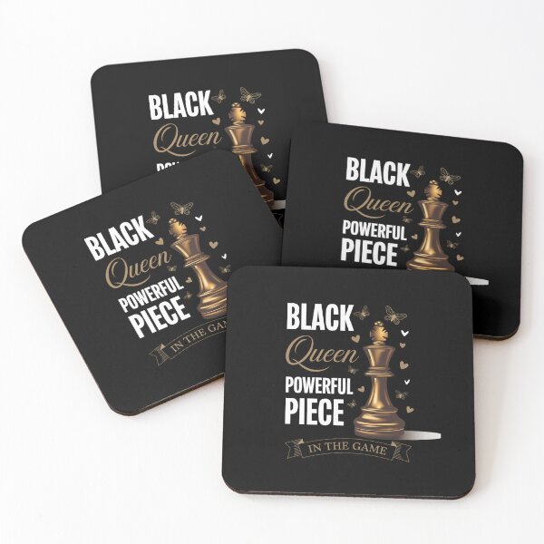 Item preview, Black Queen Powerful Piece In The Game Chess Player designed and sold by CORJIDOG-ART.