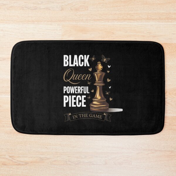 Item preview, Black Queen Powerful Piece In The Game Chess Player designed and sold by CORJIDOG-ART.
