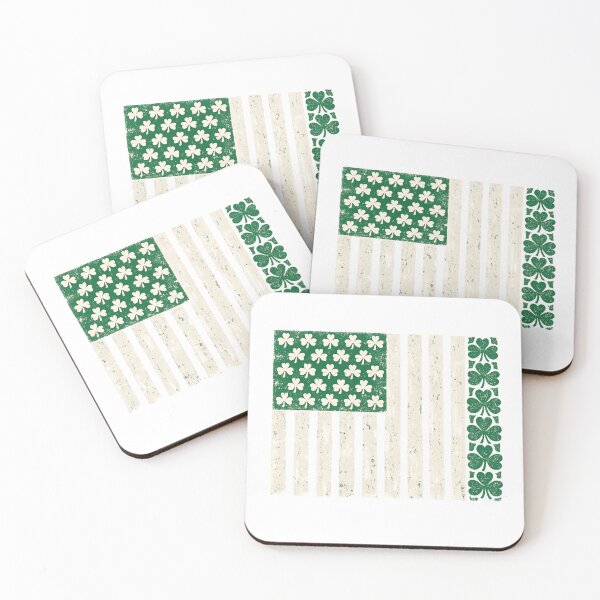 Item preview, Irish American Flag Shamrock St Patrick's Day USA Ireland Pride Vintage designed and sold by Velustro Shop.