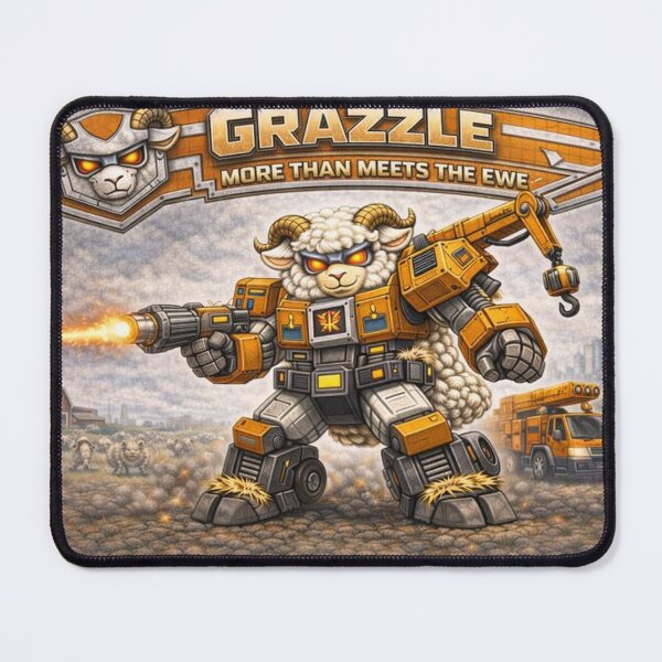 Item preview, MechaSheep: Grazzle (More Than Meets the Ewe) designed and sold by Thpoar.
