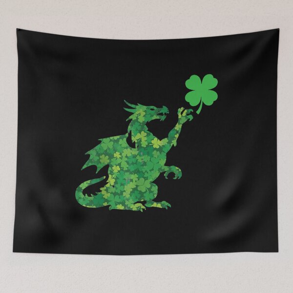 Item preview, Dragon Shamrock St Patrick's Day designed and sold by CORJIDOG-ART.