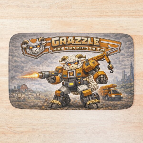 Item preview, MechaSheep: Grazzle (More Than Meets the Ewe) designed and sold by Thpoar.