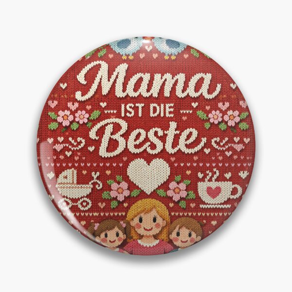 Artikelvorschau, Mama ist die Beste Strickdesign für Mütter entworfen und verkauft von Mauswohn.