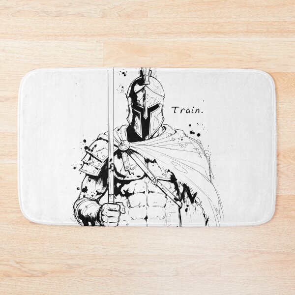 Item preview, Cool Spartan Warrior Manga Sketch: Train designed and sold by Shigen16.
