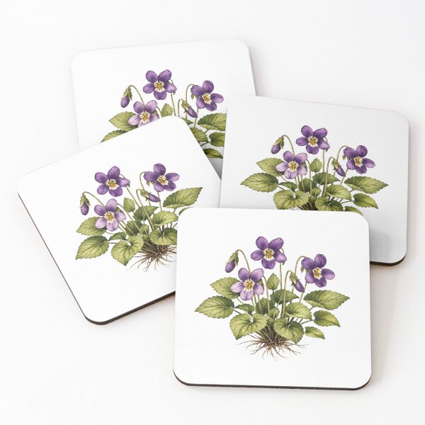 Item preview, Vintage Purple Violets  designed and sold by silviaol.