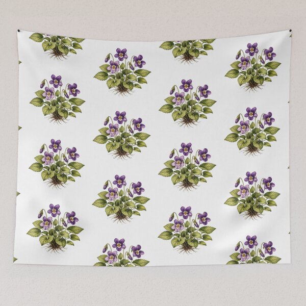 Item preview, Vintage Purple Violets  designed and sold by silviaol.