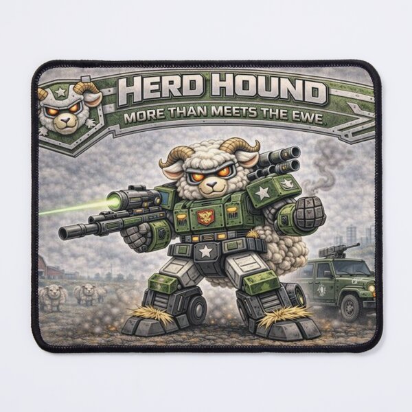 Item preview, MechaSheep: Herd Hound (More Than Meets the Ewe) designed and sold by Thpoar.