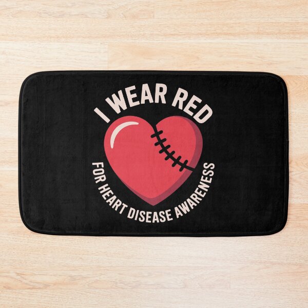 Item preview, Heart Disease Awareness I Wear Red Warrior designed and sold by tmerchtrends.