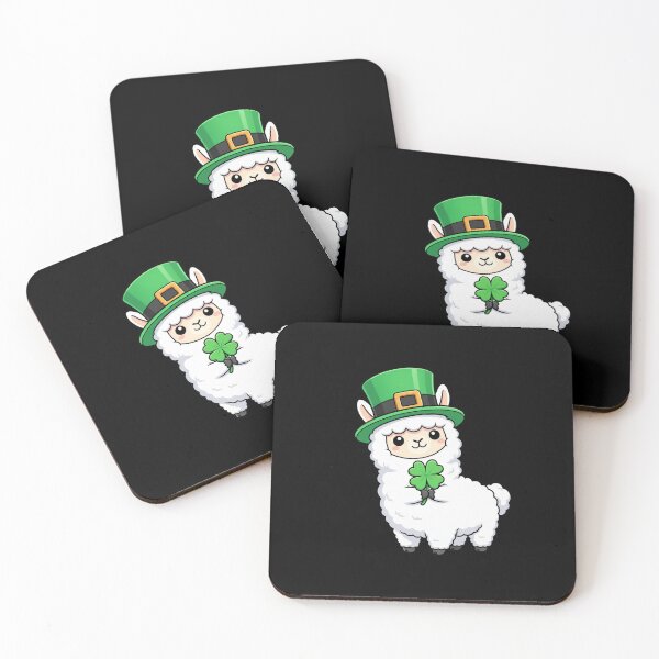 Item preview, Lucky Llama St Patricks Day Irish Celebration designed and sold by CORJIDOG-ART.