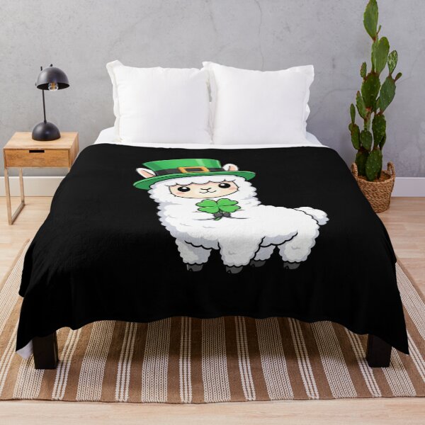 Item preview, Lucky Llama St Patricks Day Irish Celebration designed and sold by CORJIDOG-ART.
